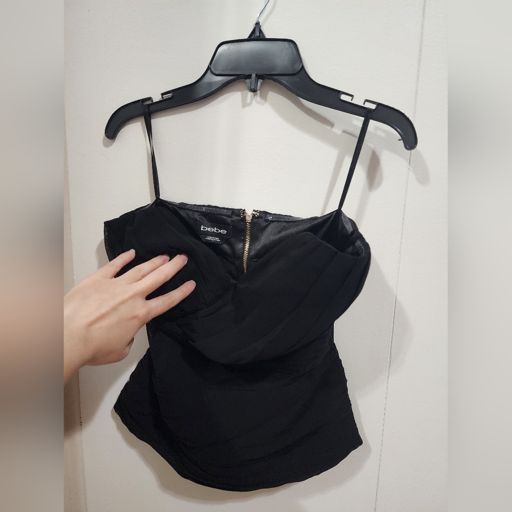 Bebe strapless corset